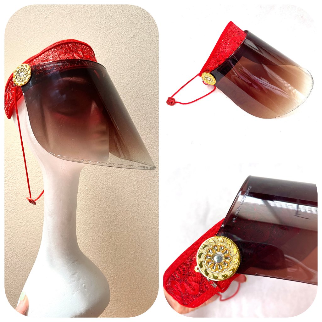 NWT Super sexy Oversized Polarizing Gradient Visor/Sunglasses/ Amazon.com: Armear Women Huge Oversized Shield Visor  main image 3